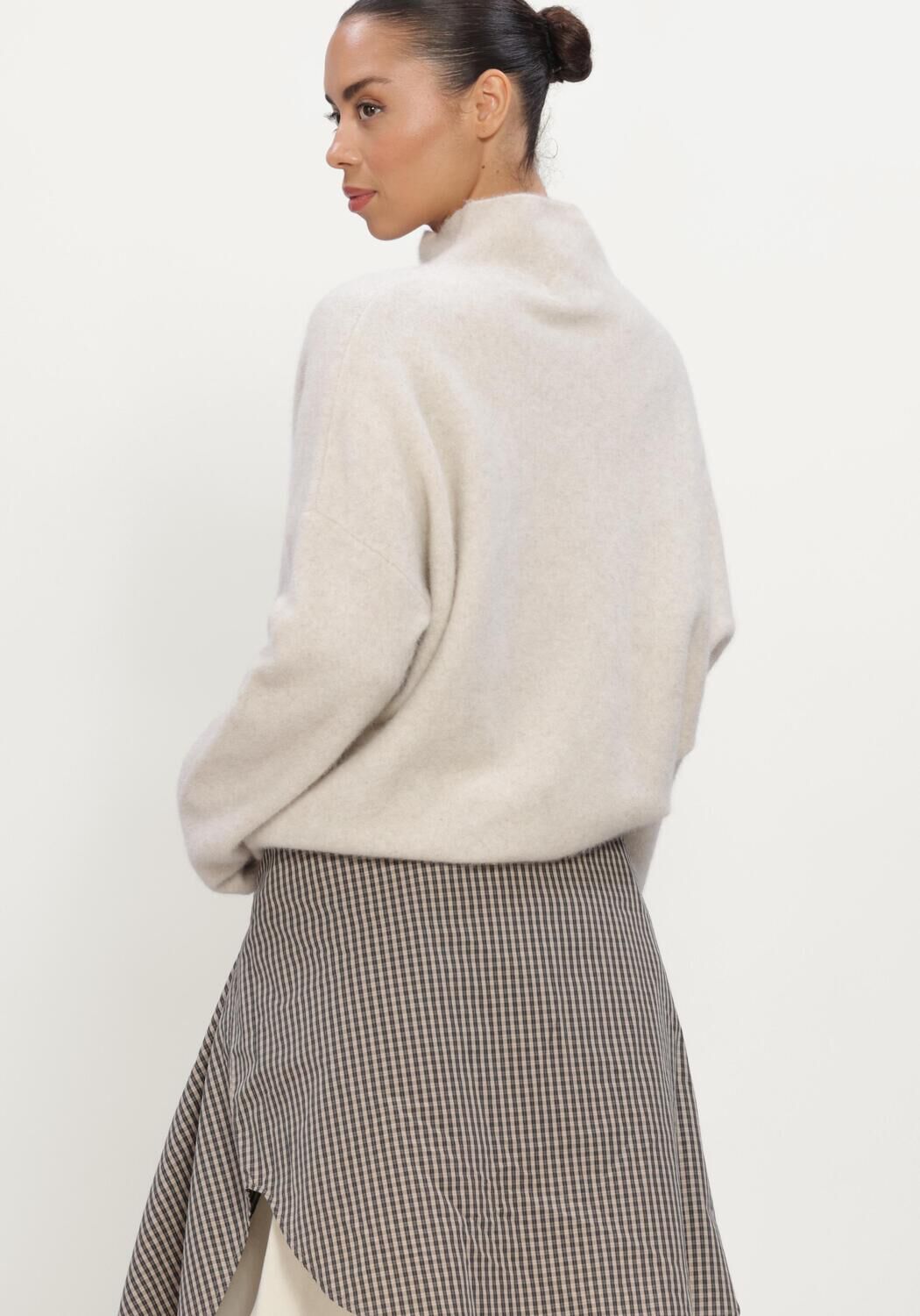 Beige KNIT-TED Trui KIM PULLOVER - large