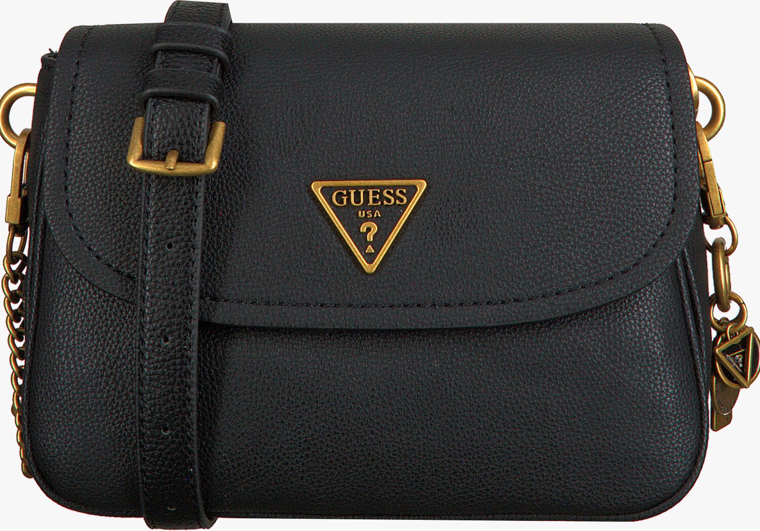 Zwarte GUESS Handtas DESTINY SHOULDER BAG Omoda
