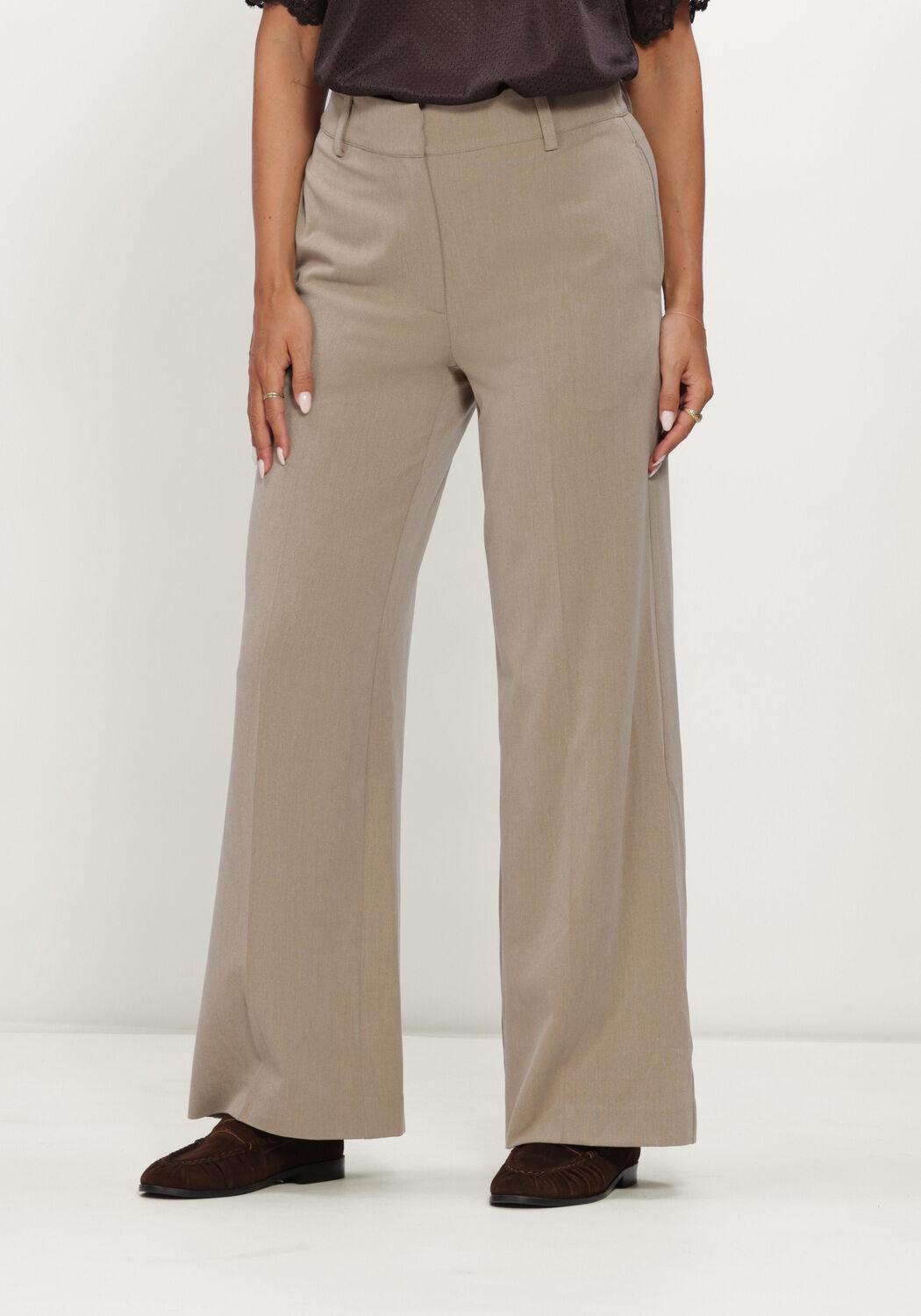 Zand CO'COUTURE Broeken/jumpsuits EMINACC WIDE PANT - large