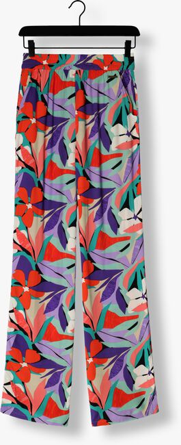 COLOURFUL REBEL Pantalon large MELODY BIG FLOWER STRAIGHT PANTS en multicolore - large