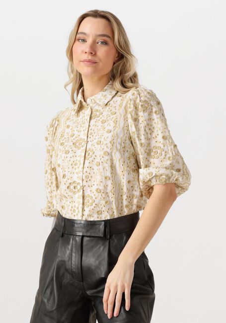 AAIKO LIEN 2 TONE CO 530 Blouses en jaune - large