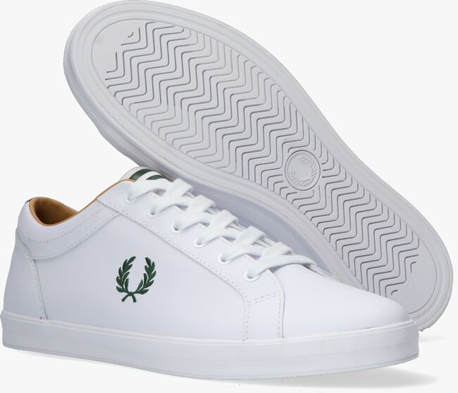 Witte FRED PERRY Lage sneakers B1228 - large