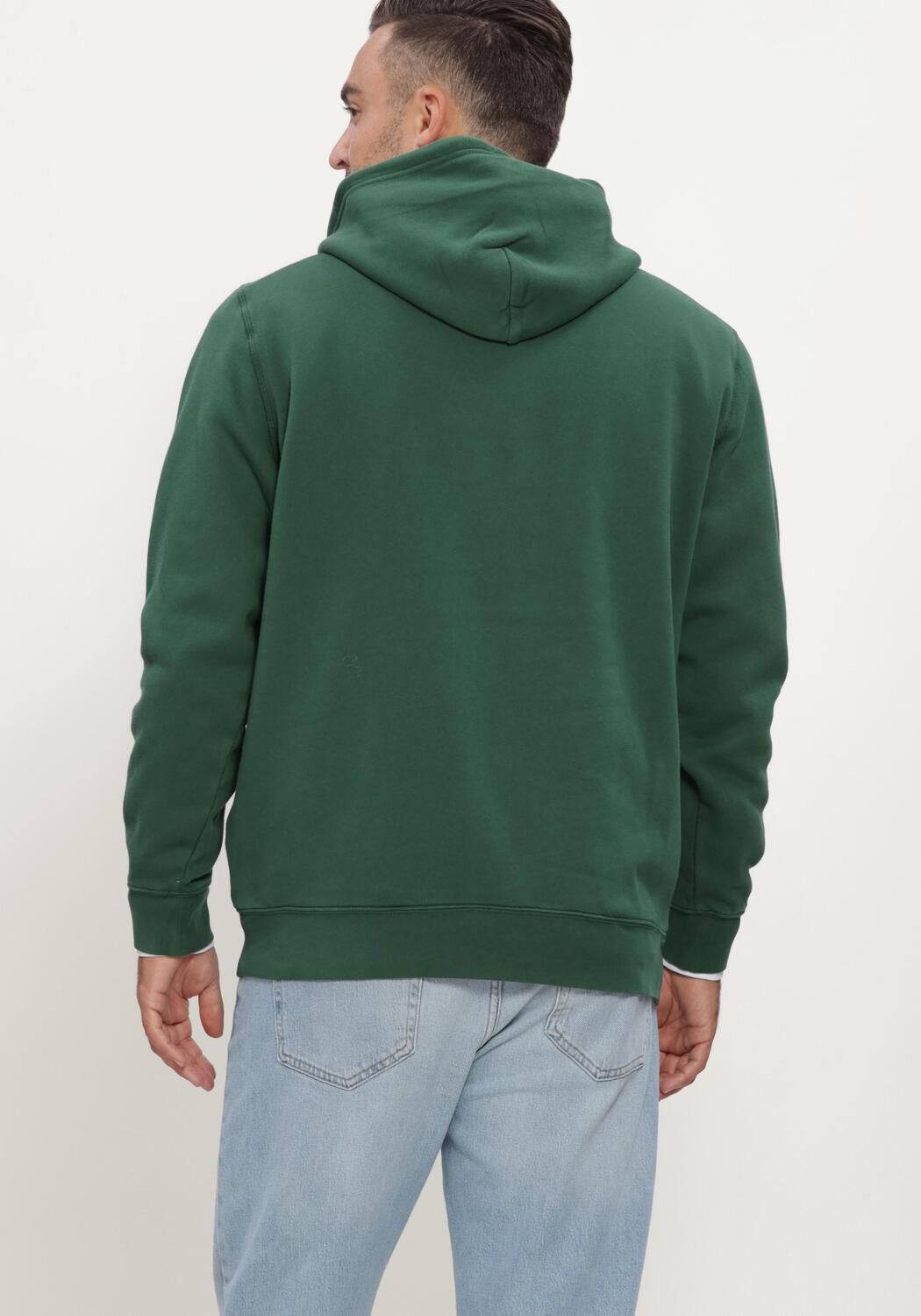 TOMMY JEANS Chandail TJM REG BADGE HOODIE EXT Vert fonc&eacute; - large