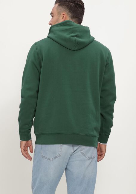 Donkergroene TOMMY JEANS Sweater TJM REG BADGE HOODIE EXT - large