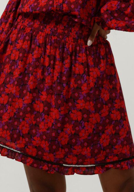 YDENCE Mini-jupe SKIRT FLORENTINE en rouge - large