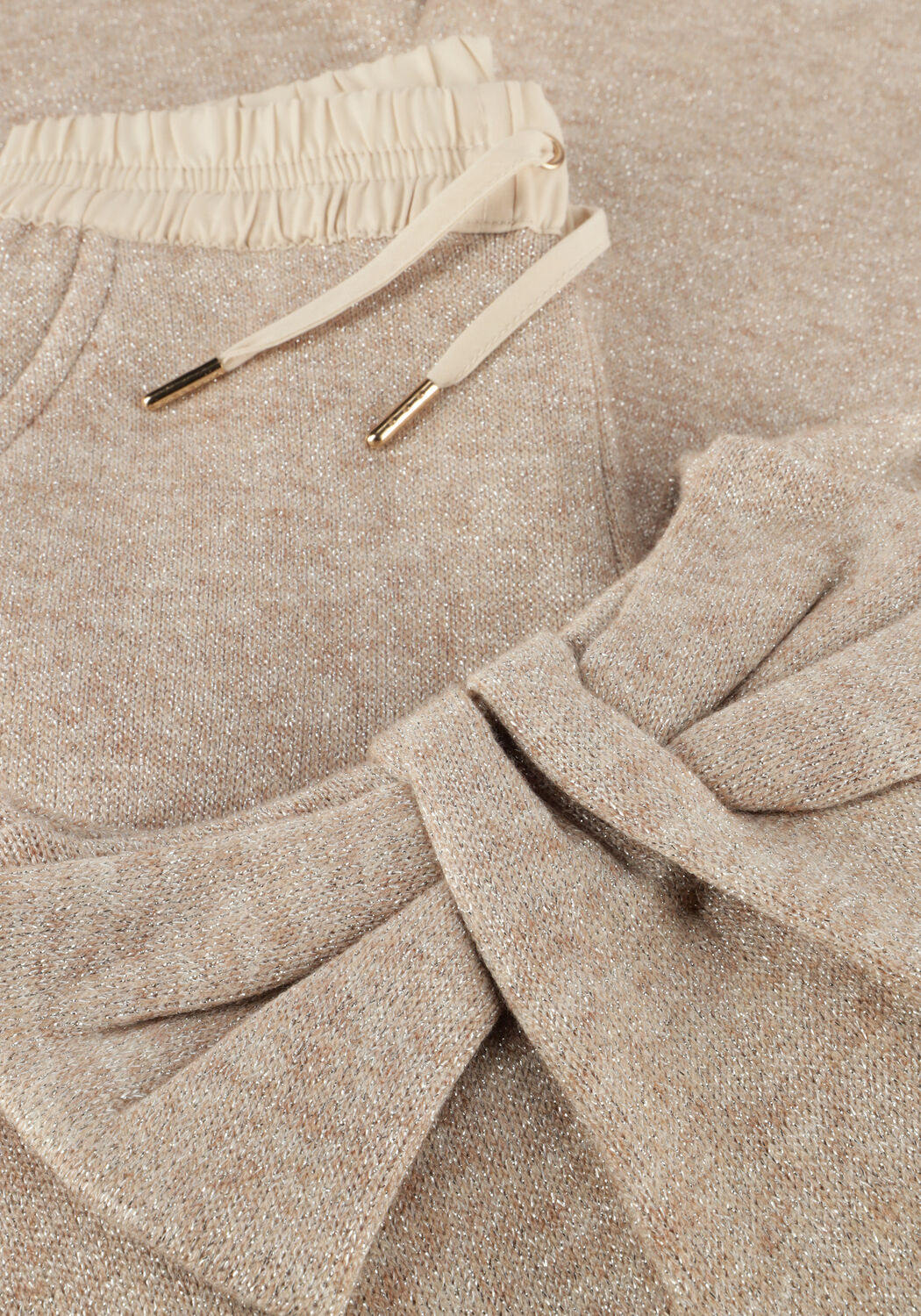 MAYORAL Pantalon large KNIT PANTS SET en beige - large