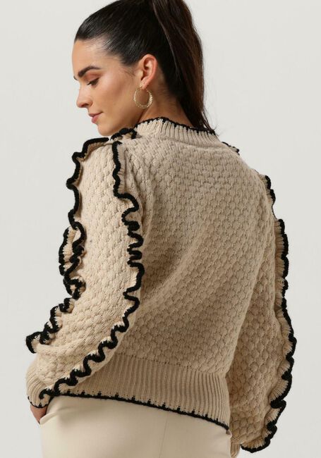 OBJECT Pull OBJYAA L/S KNIT PULLOVER 131 en beige - large