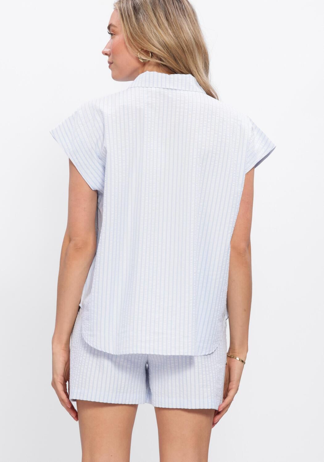 Lichtblauwe RUBY TUESDAY Tops & T-shirts CISOBA - large