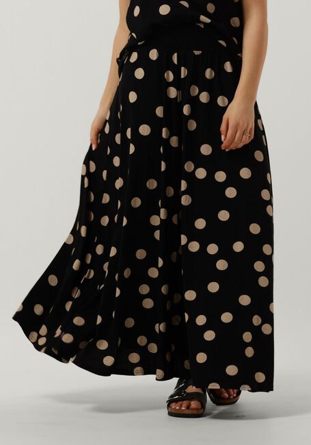 10DAYS Jupe midi SKIRT POLKA DOT en noir - large