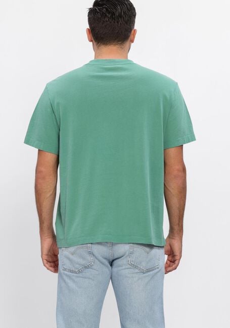 Groene CALVIN KLEIN T-shirt SS 20S ACID WASH GRAPHIC CREWNK - large