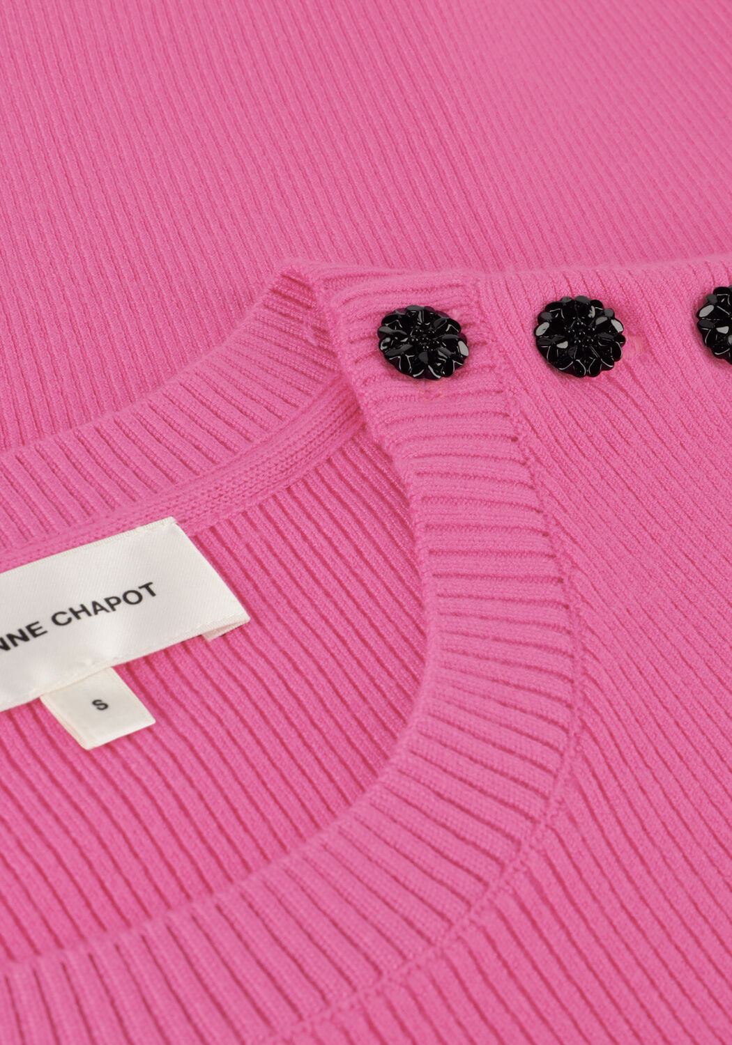 Roze FABIENNE CHAPOT T-shirt LILLIAN SS PULLOVER 230 - large