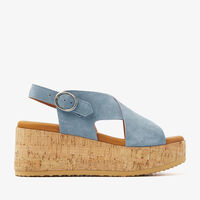 Blauwe VIA VAI Sandalen SISSEL RAISE - medium