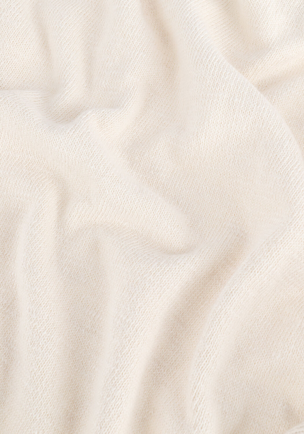 Gebroken wit CAST IRON Trui R-NECK LINEN COTTON SLUB BLEND - large