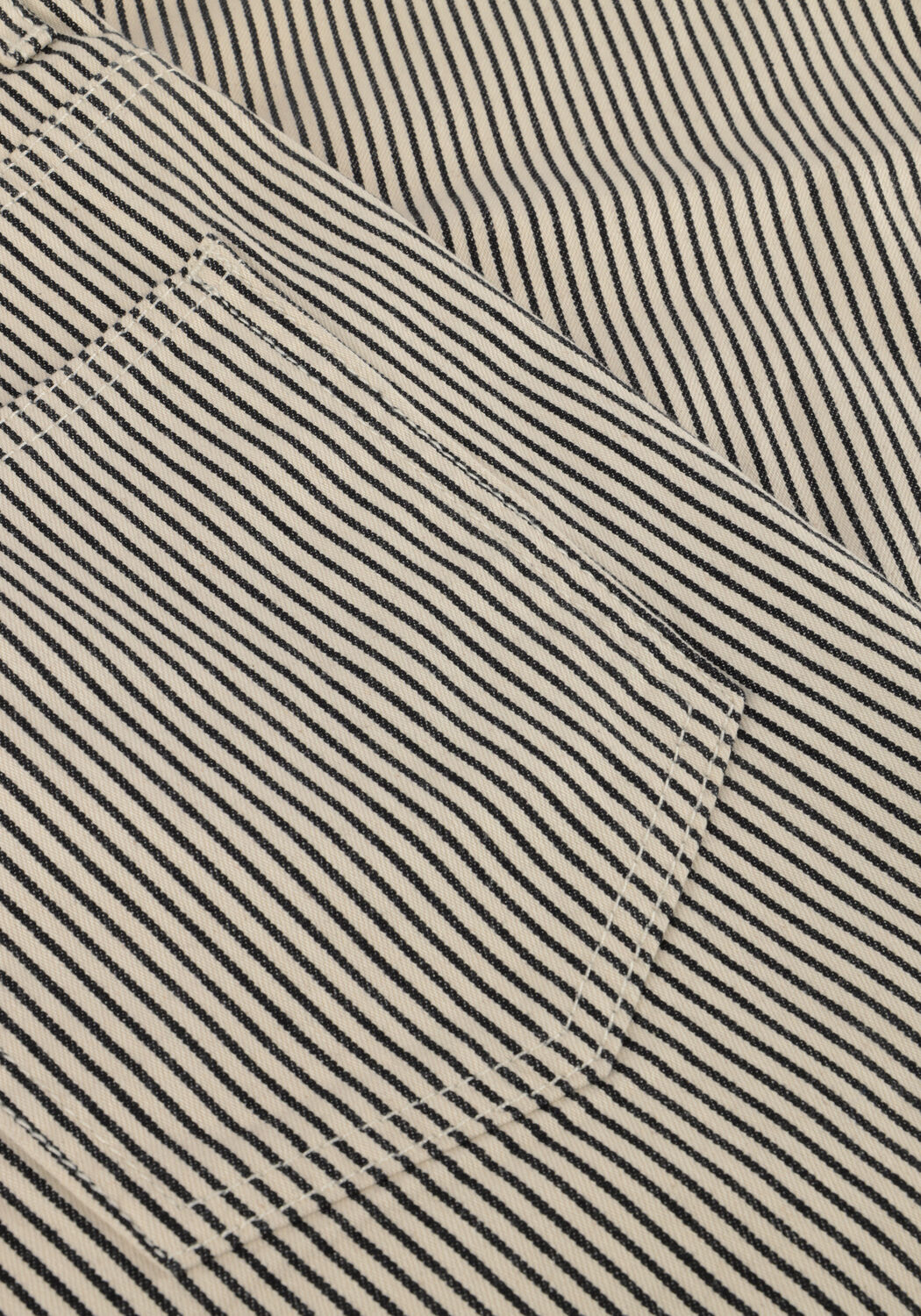 BY-BAR LEW STRIPE PANTS Pantalons &Eacute;cru - large