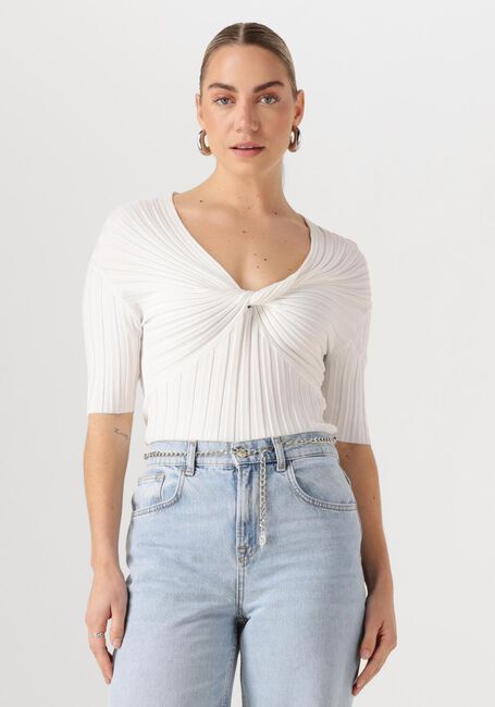LIU JO T-shirt ECS MAGLIA CHIUSA M/C en blanc - large