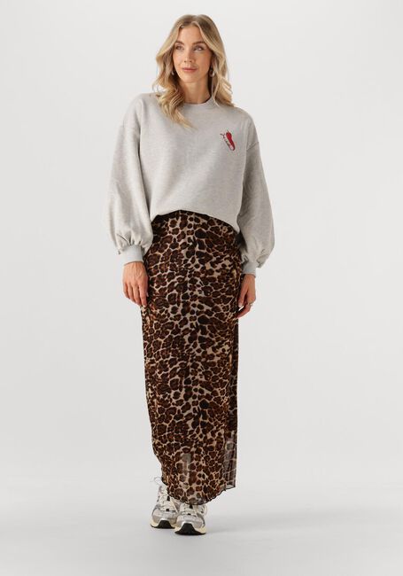 Bruine YDENCE Maxirok SKIRT SAFIA - large