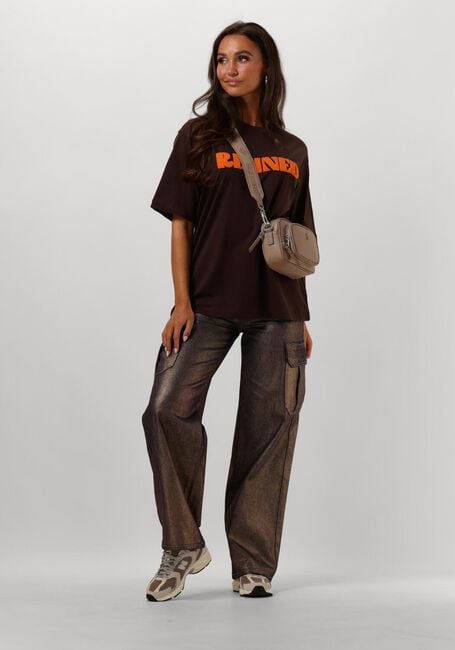 Bruine REFINED DEPARTMENT T-shirt MAGGY Bruine REFINED DEPARTMENT T-shirt MAGGY - large