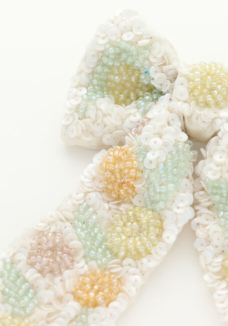 BECKSONDERGAARD CARNA BOW CLIP Accessoires pour cheveux Crème - large