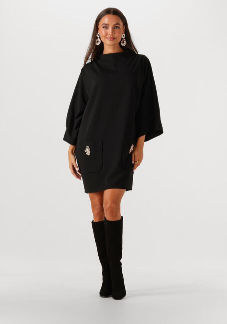 Zwarte ANA ALCAZAR Mini jurk DRESS MODERN - large