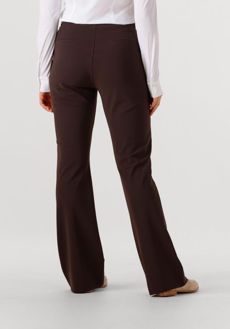 Bruine STUDIO ANNELOES Flared broek FLAIR BONDED TROUSERS - large