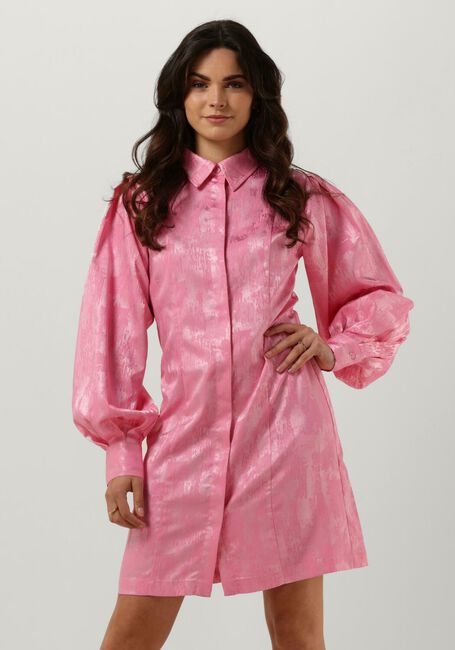 LEVETE ROOM Mini robe ALMA 3 en rose - large