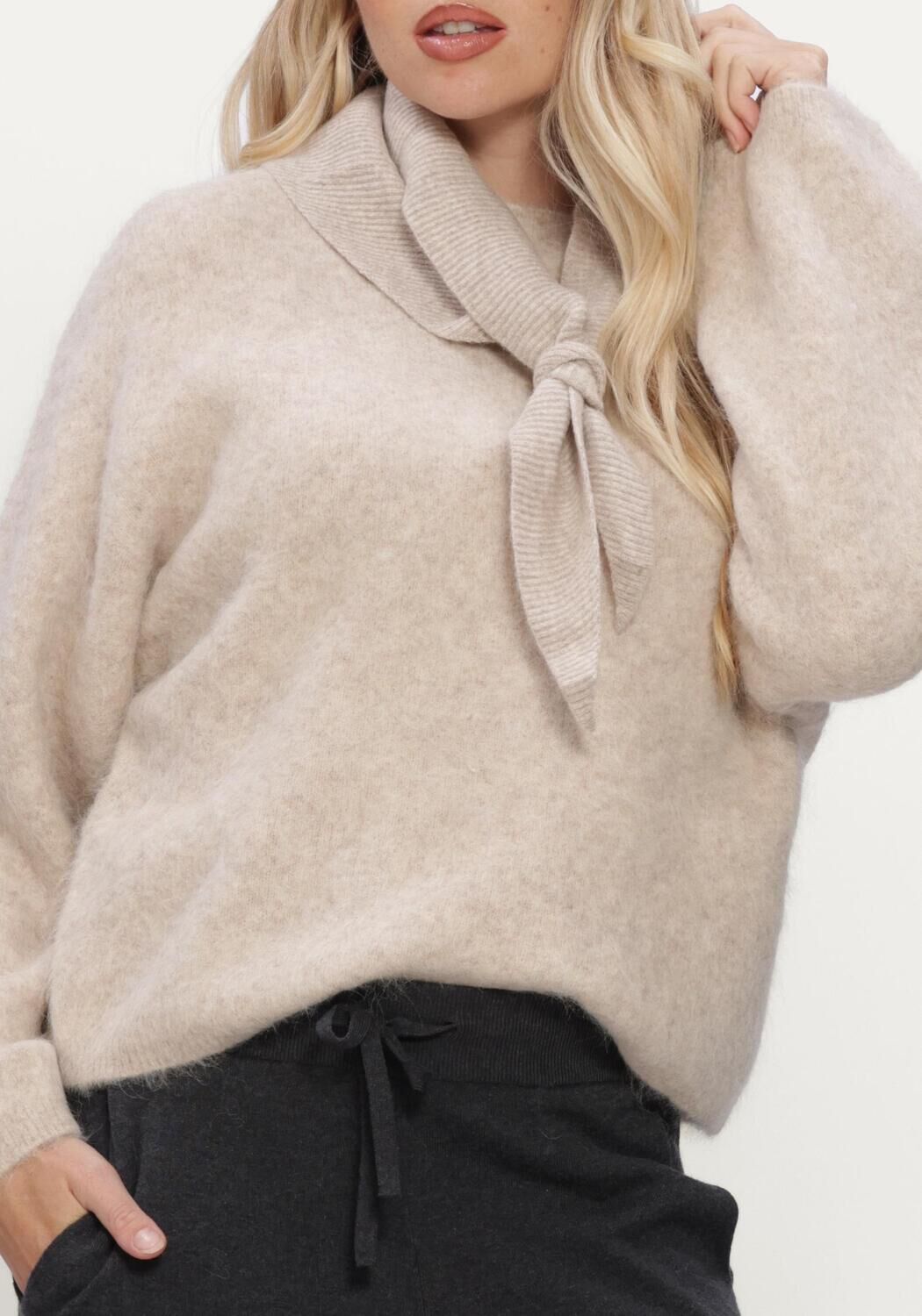 KNIT-TED AMALIA PULLOVER Pulls & Gilets Cr&egrave;me - large
