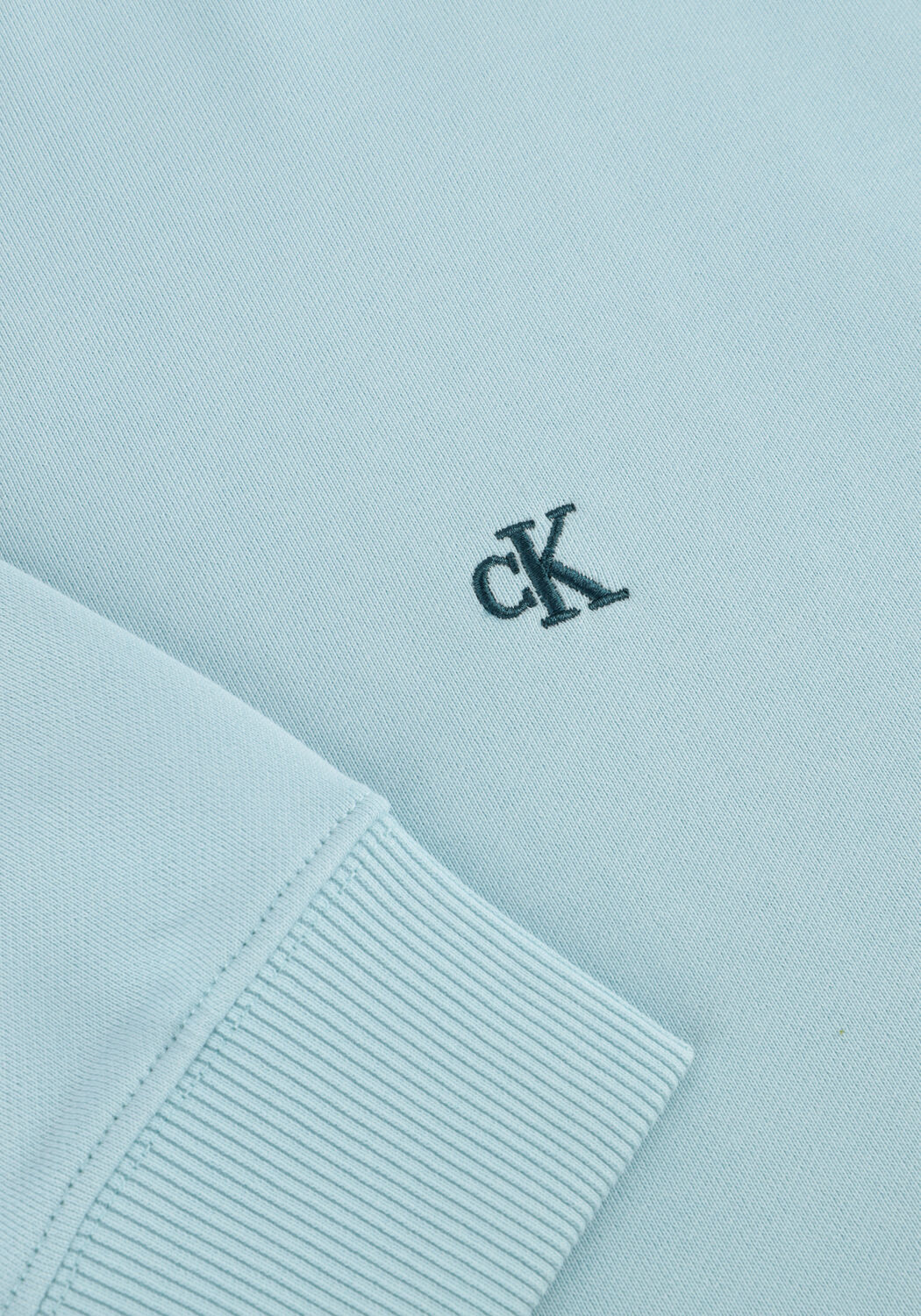 CALVIN KLEIN Chandail LS EU 350TERRY MONOGRAM CN SWEAT Bleu clair - large