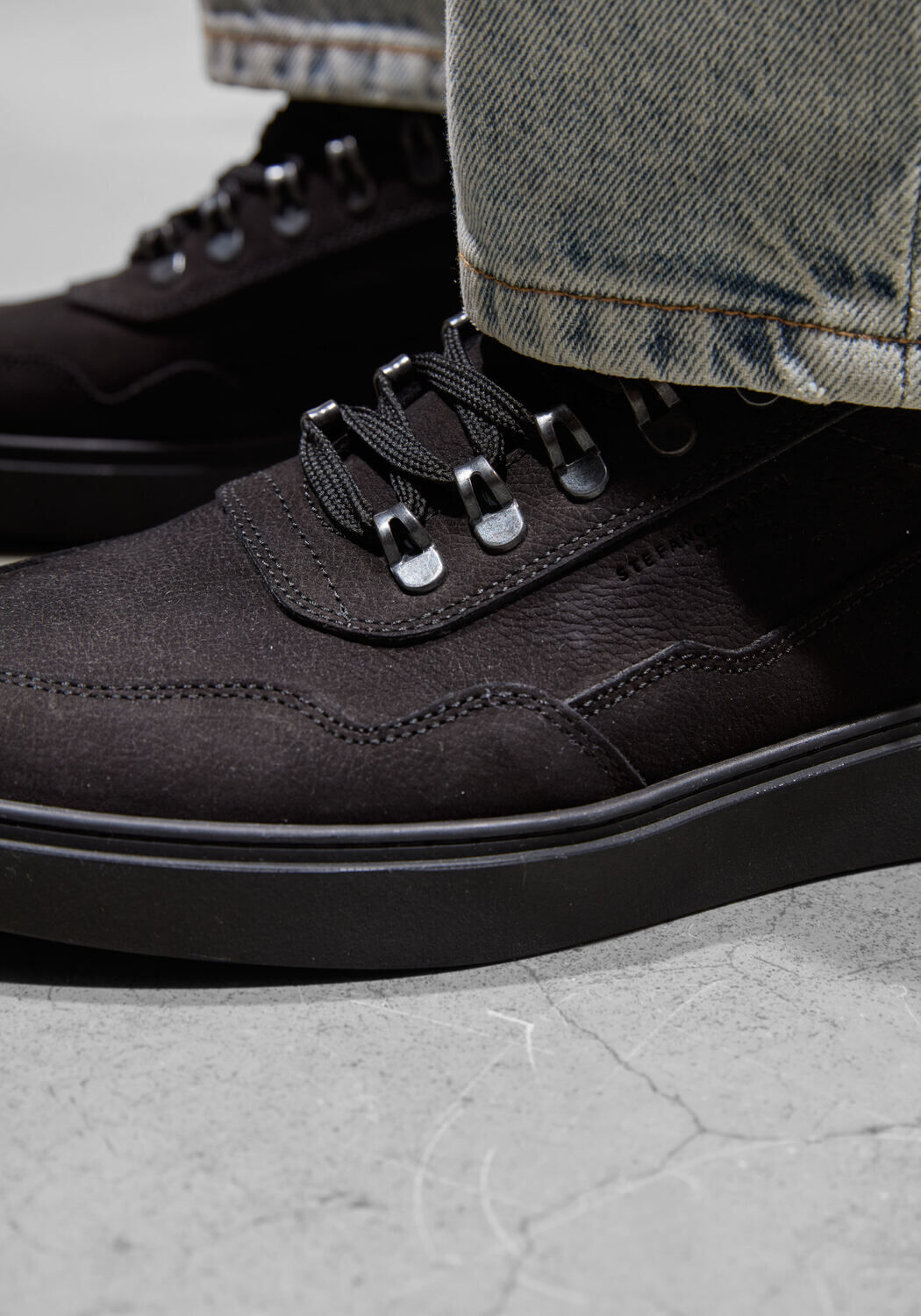 Zwarte STEFANO LAURAN Sneakers LJ2502 - large