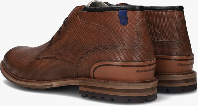 FLORIS VAN BOMMEL SFM-50087 Chaussures à lacets en cognac - large