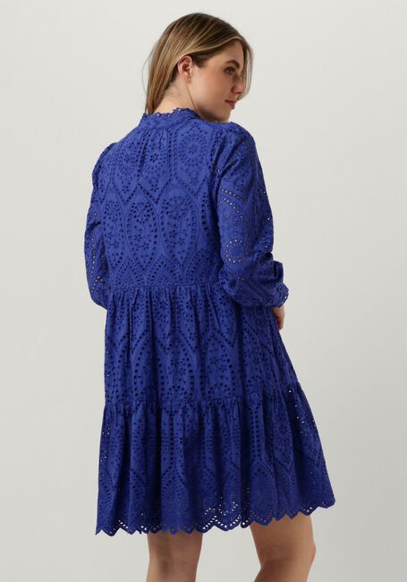Blauwe Y.A.S. Mini jurk YASHOLI LS DRESS - large