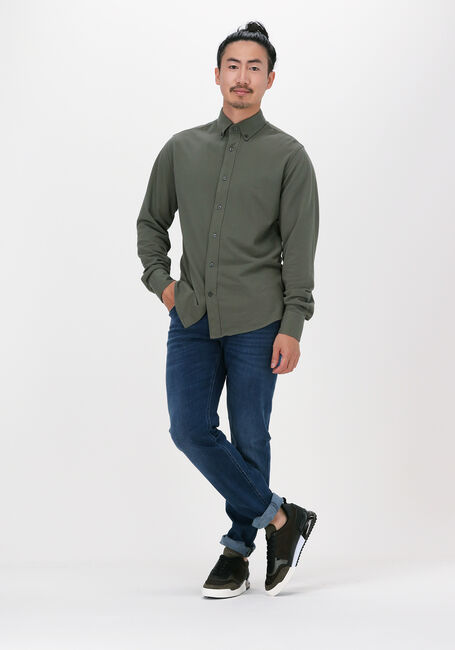 TIGER OF SWEDEN Chemise décontracté FENALD Vert foncé - large