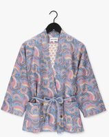ANTIK BATIK Kimono PIETRA JACKET Bleu clair