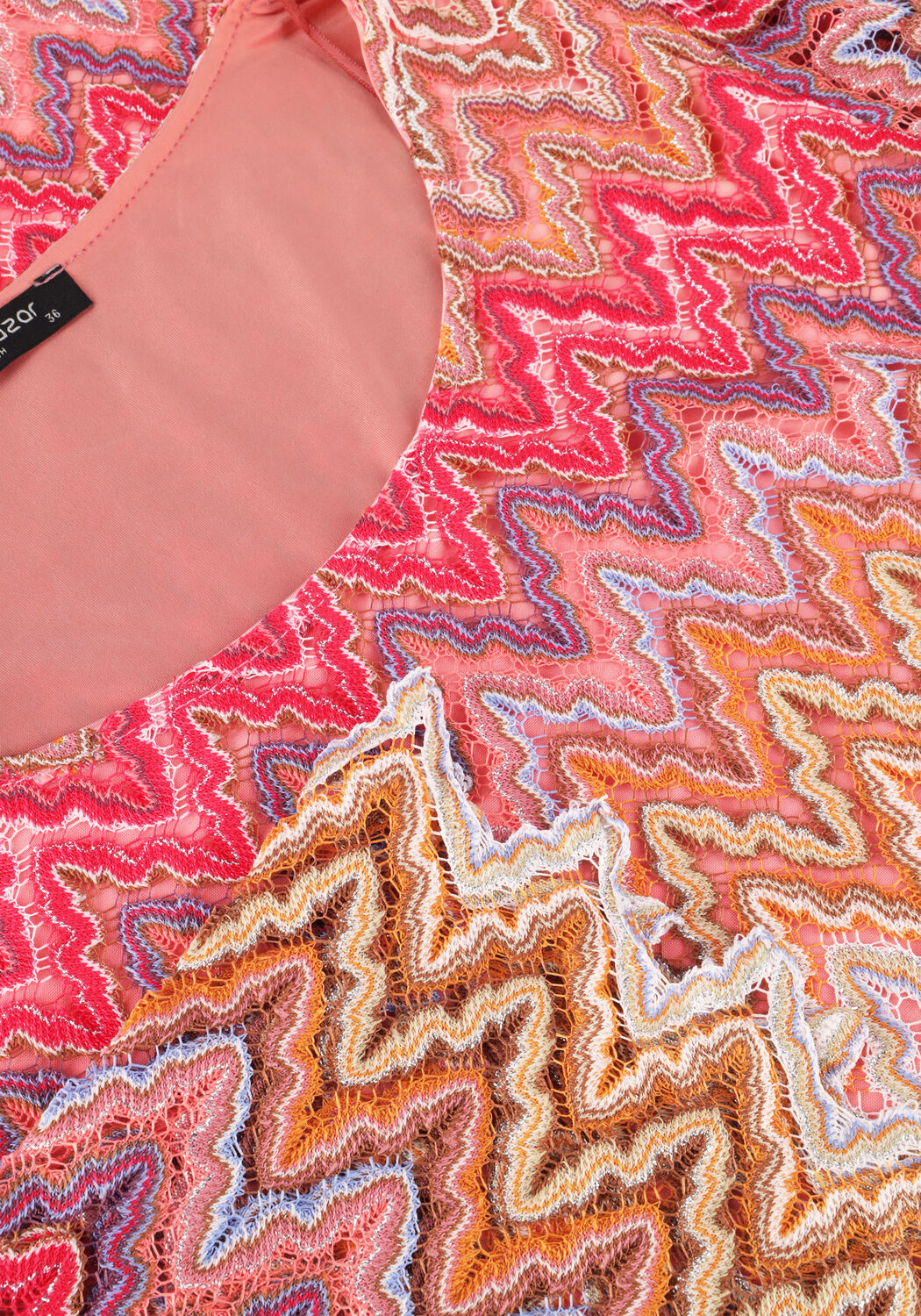 ANA ALCAZAR Mini robe TUNIC DRESS PURE en multicolore - large