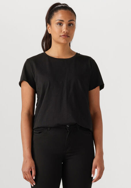 MY ESSENTIAL WARDROBE T-shirt 09 THE OTEE SLUB YARN JERSEY en noir - large