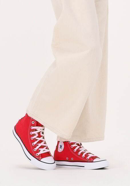 CONVERSE Baskets montantes CHUCK TAYLOR ALL STAR HI DAMES en rouge