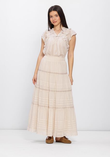 NEO NOIR Jupe midi FELICIA S VOILE SKIRT en beige - large