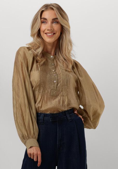 AAIKO PAULA DOTTED TEN 503 Blouses en bronze - large