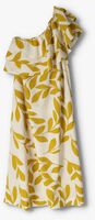 Gouden SECOND FEMALE Midi jurk UIVO ONE-SHOULDER DRESS