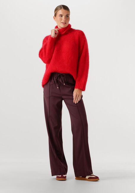 DES PETITS HAUTS Pull CHARLINE en rouge - large