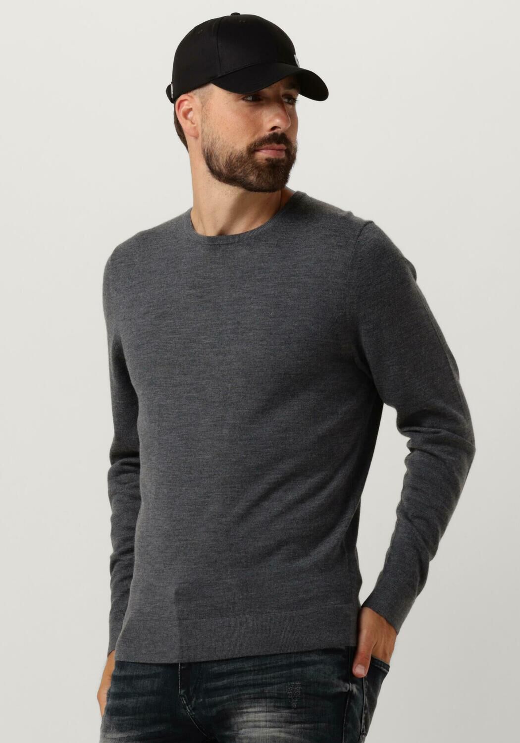 Donkergrijze sweater store