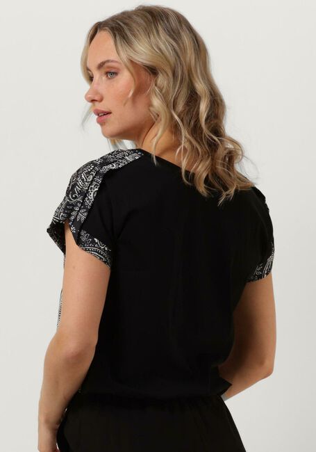 LIU JO T-shirt JERSEY RASO T-SHIRT en noir - large