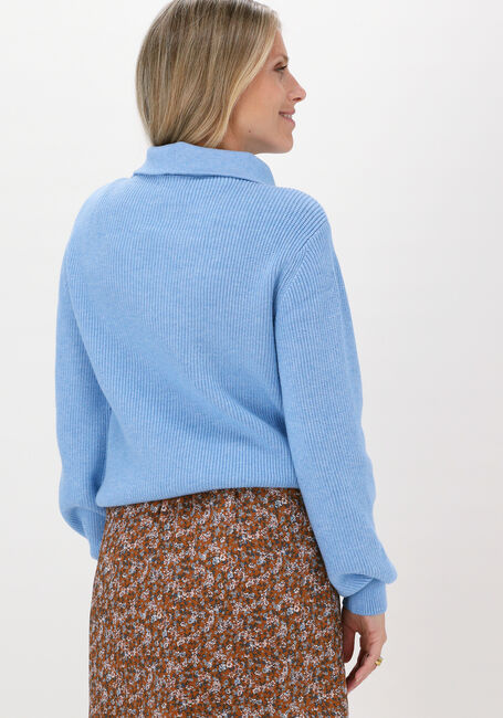 YDENCE Chandail KNITTED SWEATER NAOMI Bleu clair - large