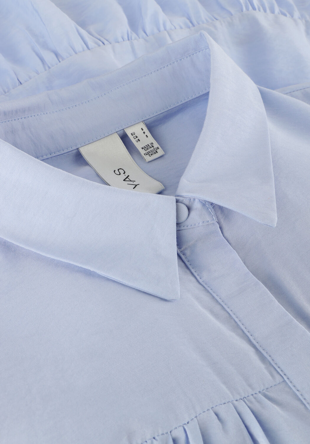 Lichtblauwe Y.A.S.  YASPALA LS SHIRT S. - large