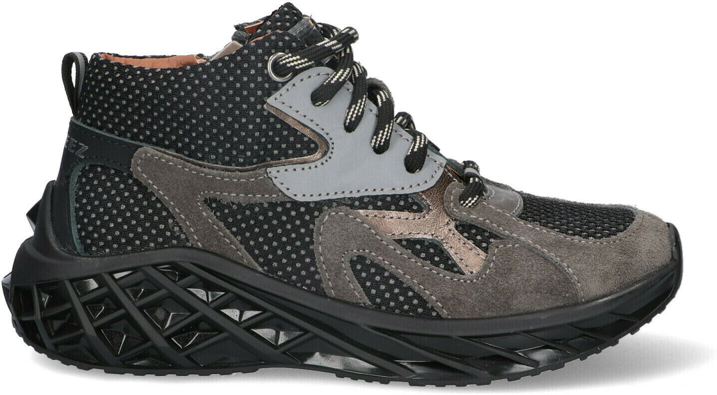 Grijze BRAQEEZ Hoge sneaker ANDRE AMSTERDAM - medium