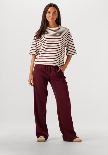 Witte CATWALK JUNKIE T-shirt STRIPED LOOSE FIT TSHIRT - large