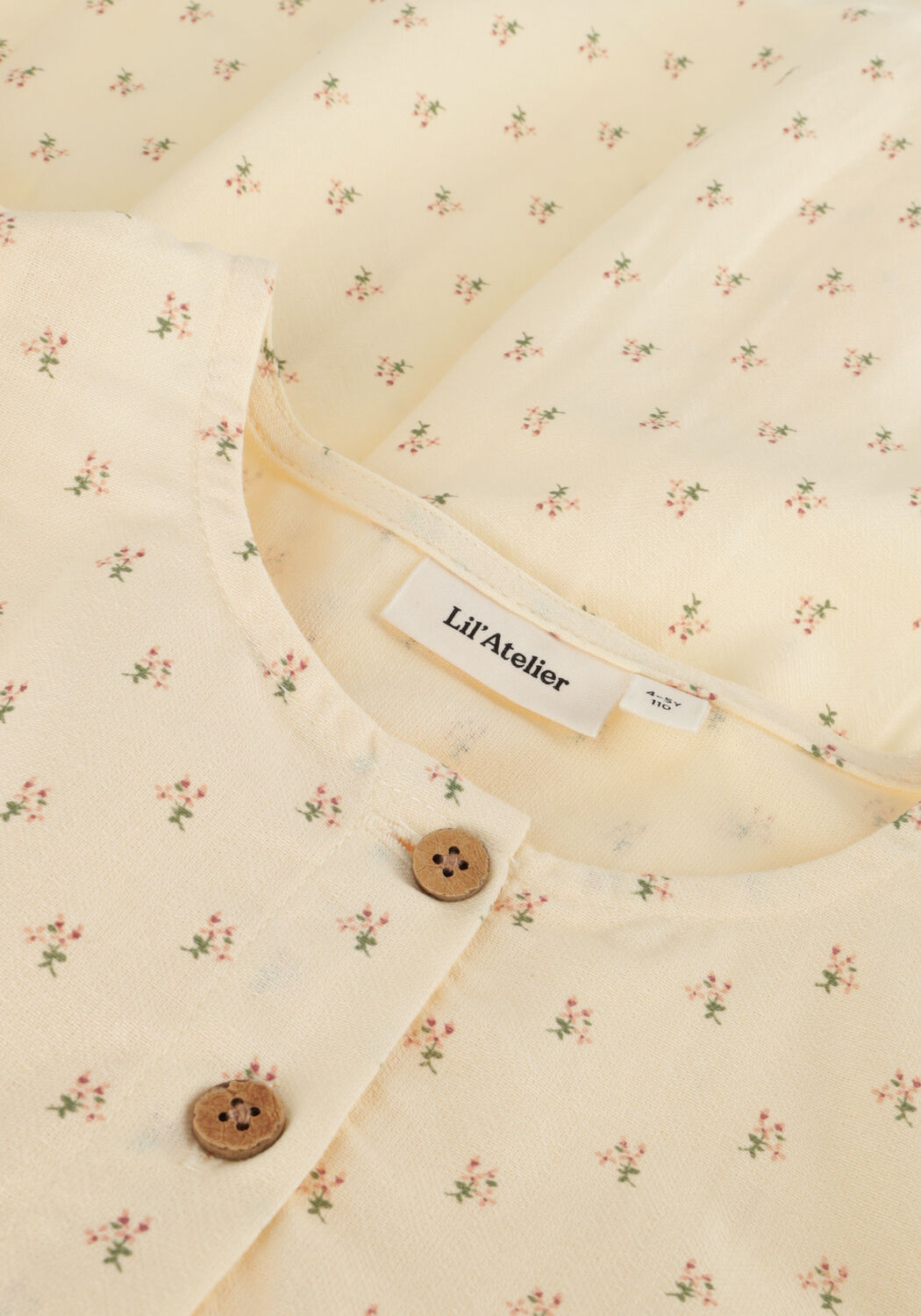 LIL' ATELIER Mini robe NMFFAMAJA LOOSE DRESS &Eacute;cru - large