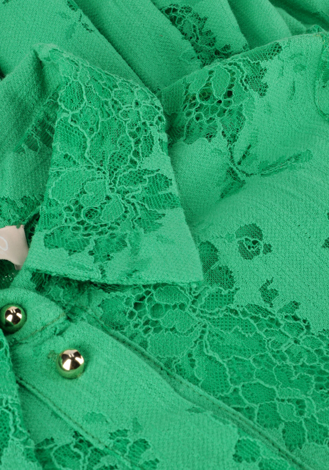 Groene LIU JO Mini jurk ABITO CORTO PIZZO COTONE - large