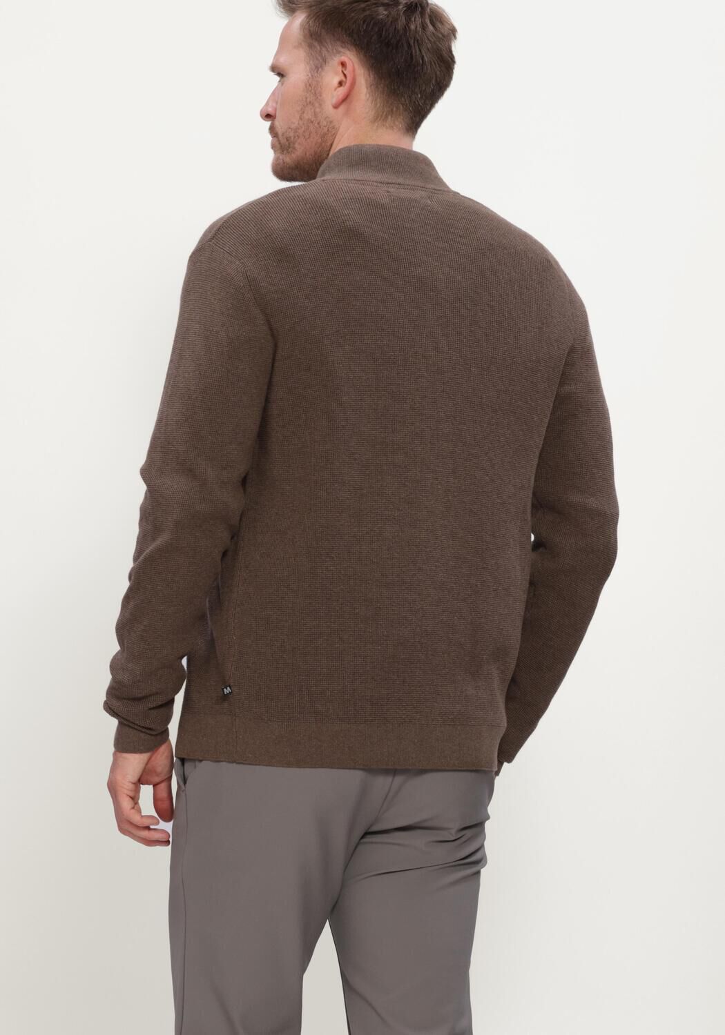 Bruine MATINIQUE Vest MALAGOON CARDIGAN - large