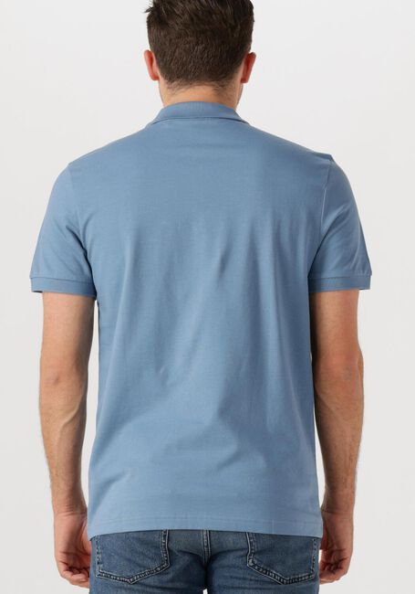 BOSS ORANGE Polo PASSERZIP en bleu - large