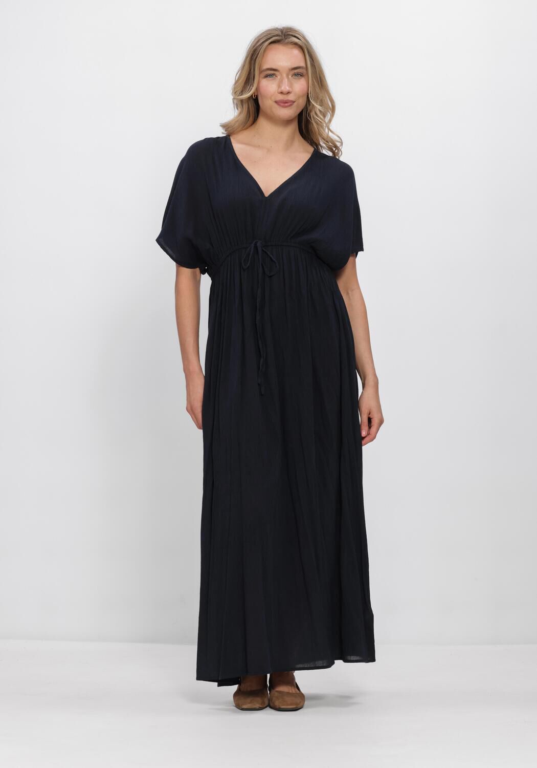 BY-BAR Robe maxi LONG DRESS Bleu fonc&eacute; - large